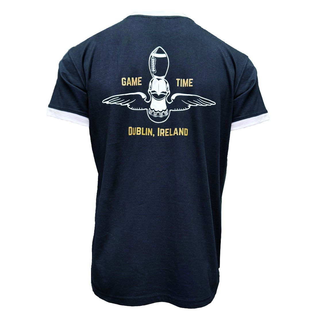 Guinness “Game Time” Ringer T-shirt in Black & White