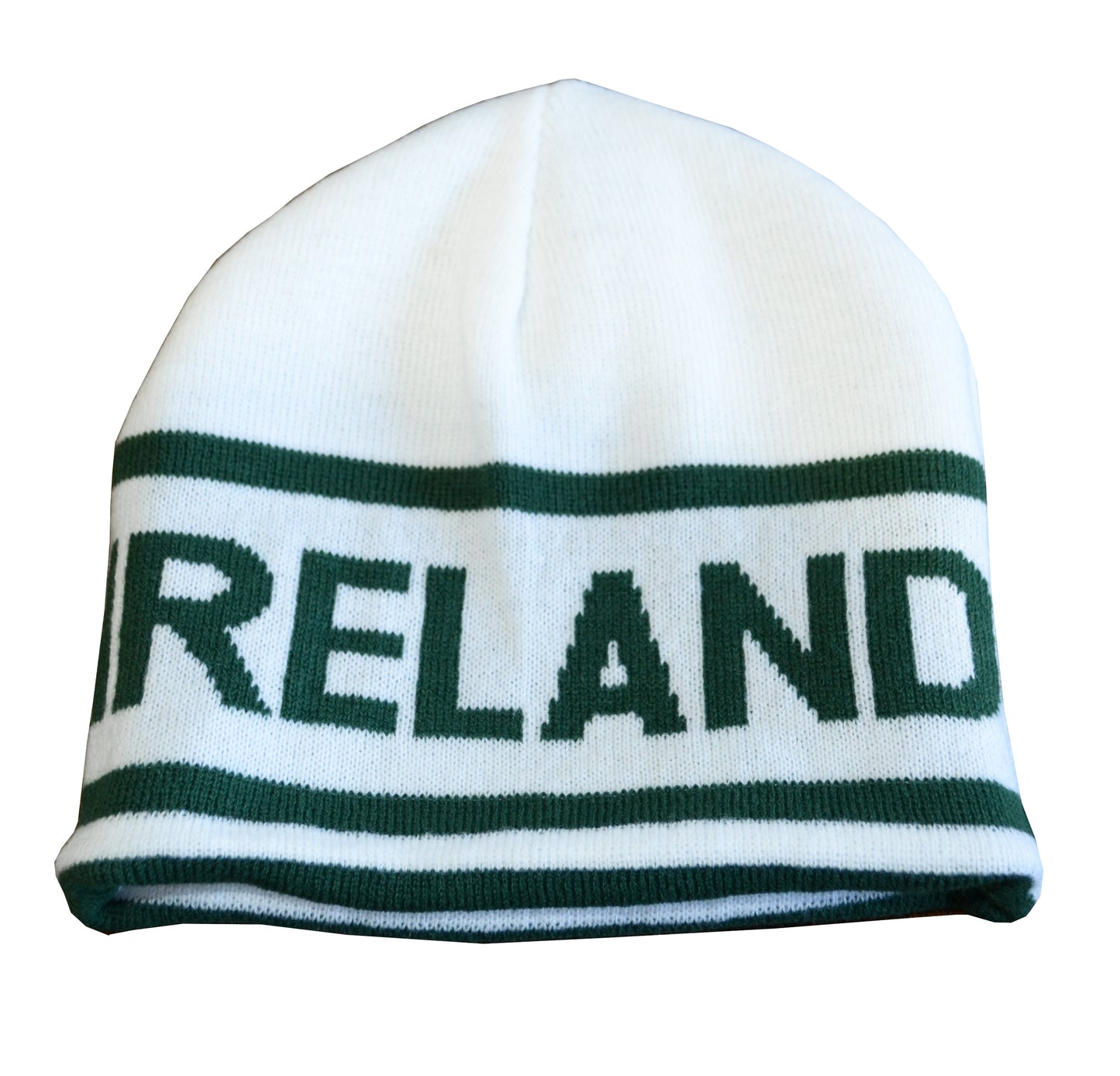 Ireland Reversible Hat in Green & White