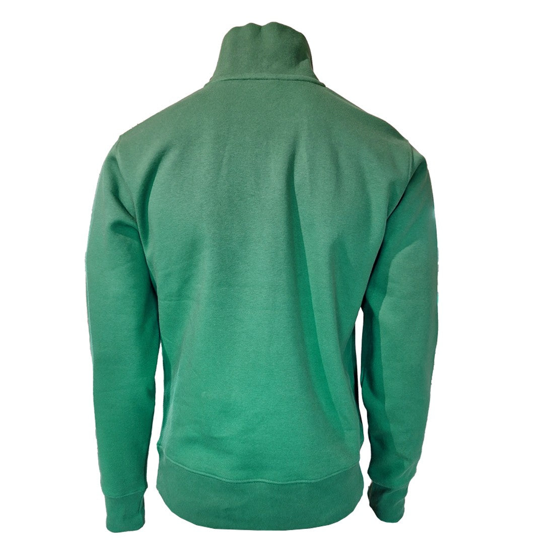 Ireland Shamrock 1/4 Zip Sweatshirt in Azure Green