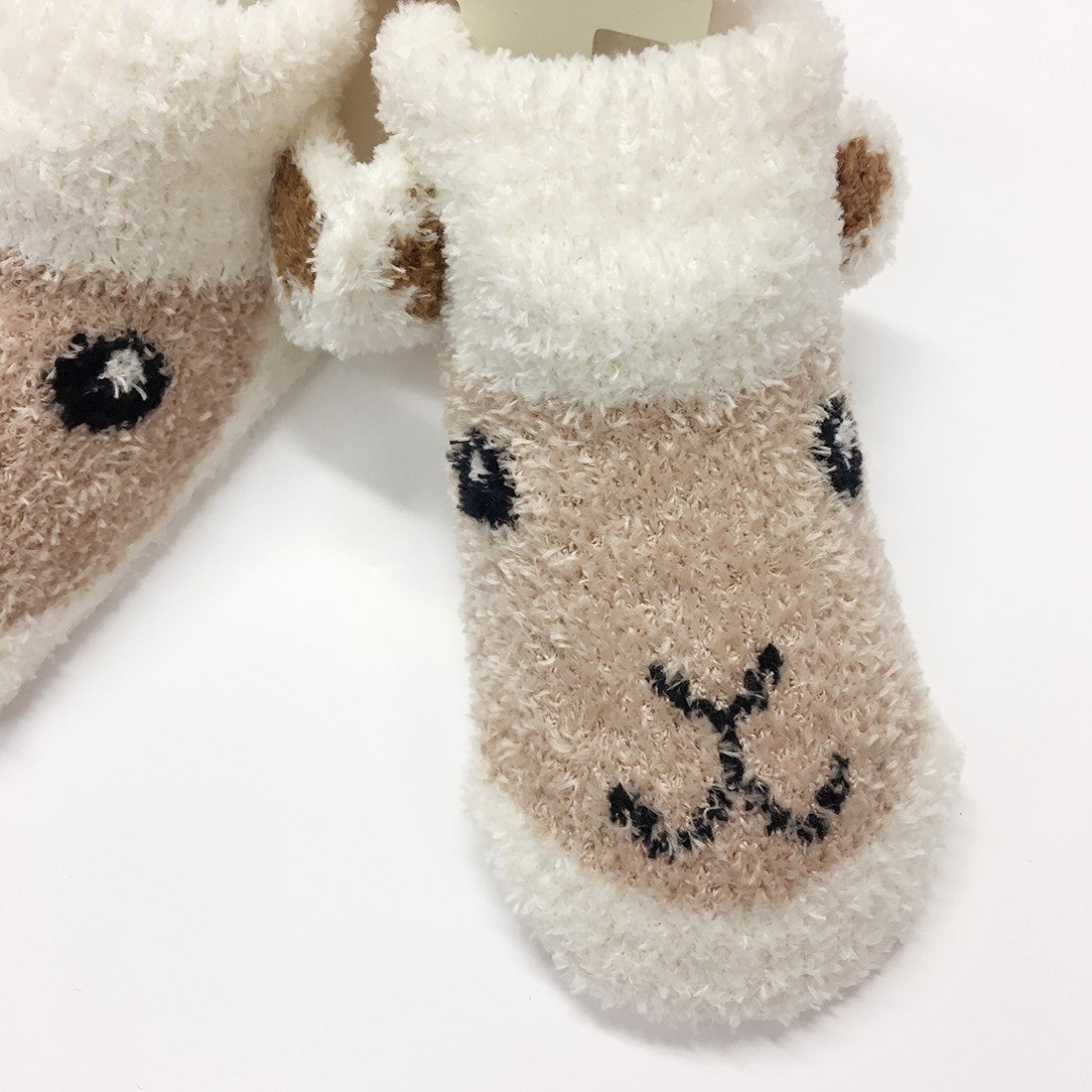 Patrick Francis Ireland Cream Baby Sheep Booties