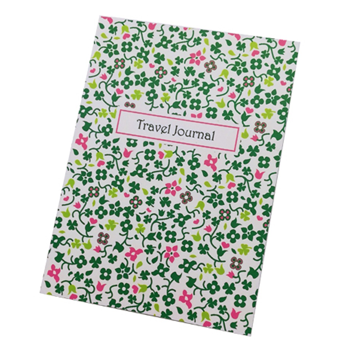 White/ Pink Shamrock Kids Bag & Journal