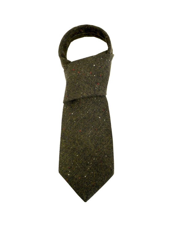 Patrick Francis Ireland Green Tweed Tie