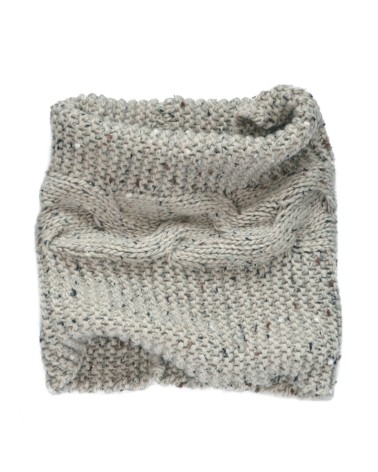 Patrick Francis Ireland Oatmeal Speckled Wool Snood