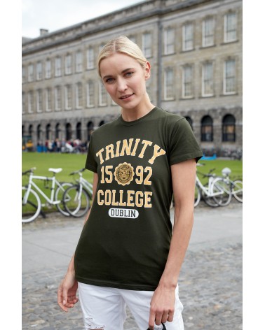 Trinity College Dublin Bottle/ Mustard Green 1592 T-shirt