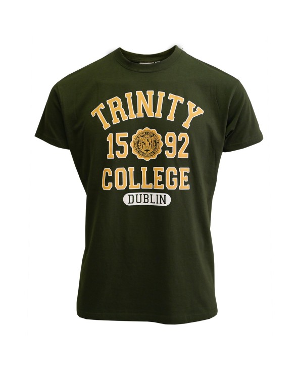 Trinity College Dublin Bottle/ Mustard Green 1592 T-shirt
