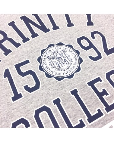Trinity College Dublin Grey/ Navy 1592 T-shirt