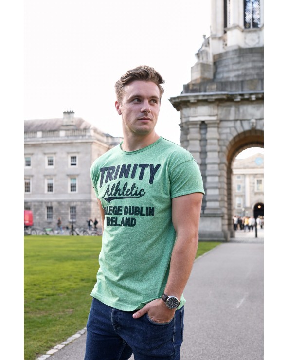 Trinity College Dublin Green Grindle Athletic T-shirt
