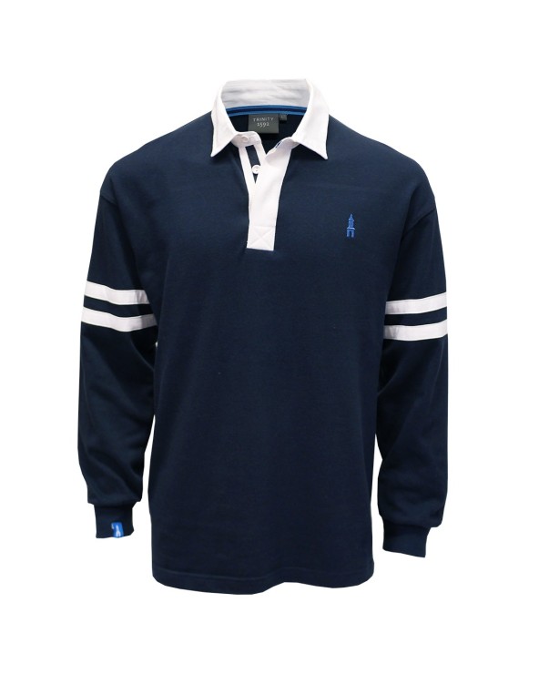 Trinity College Dublin Navy 1592 Long Sleeve Rugby shirt