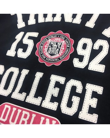 Trinity College Dublin Navy/ Pink 1592 Ladies T-shirt