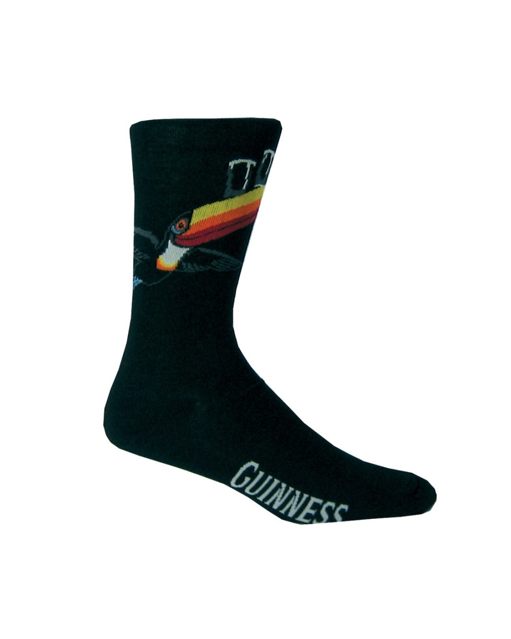 Black Guinness Flying Toucan Socks