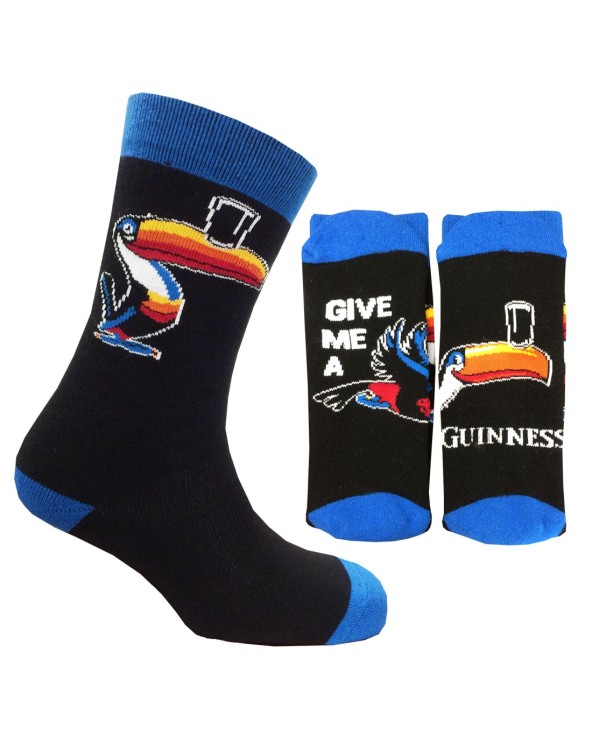 Black Guinness Novelty Toucan Socks