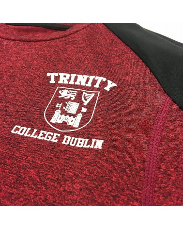 Trinity College Dublin Red/ Black Grindle Performance Kids T-shirt