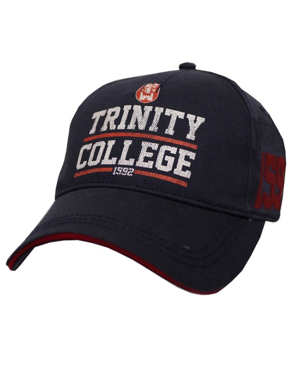 Trinity College Dublin Navy Mesh Print Baseball Cap
