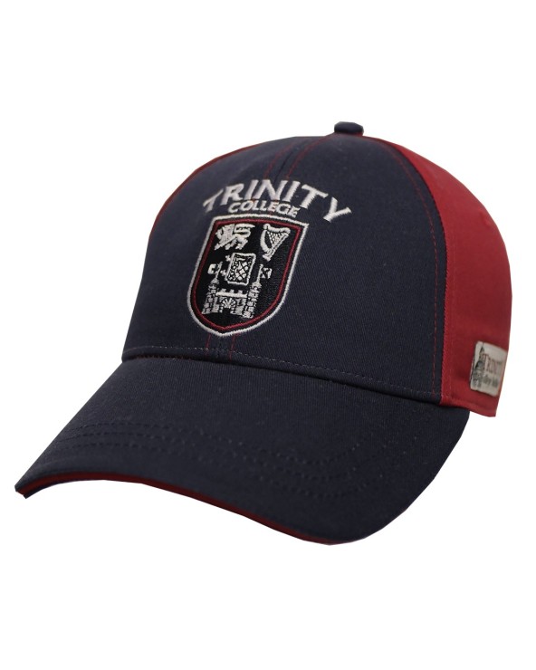 Trinity College Dublin Navy/ Burgundy Crest Baseball Cap
