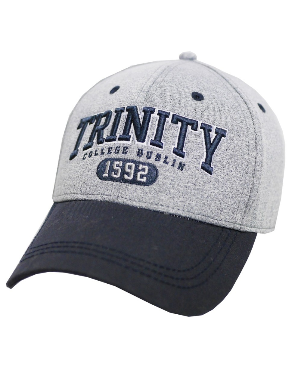Trinity College Dublin Grey Marl / Navy 1592 Baseball Cap