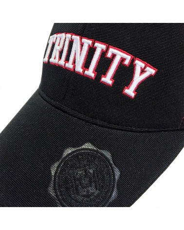Trinity College Dublin Black/ Red Performance  Baseball Cap