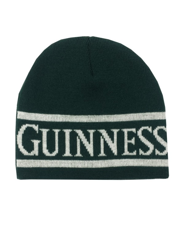 Guinness Bottle Green Cream Knit Hat