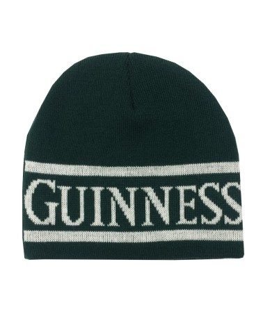 Guinness Bottle Green Cream Knit Hat