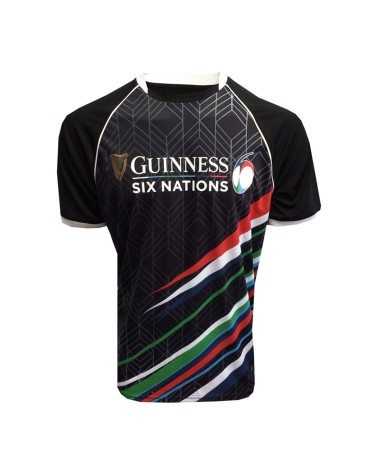 Guinness Black 6 Nations Sublimated Performance T-shirt