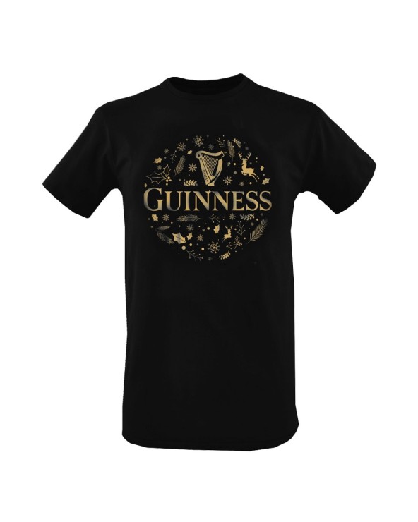 Guinness Black Christmas Men's T-shirt