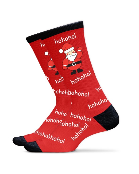 Red Santa Adults Christmas Socks