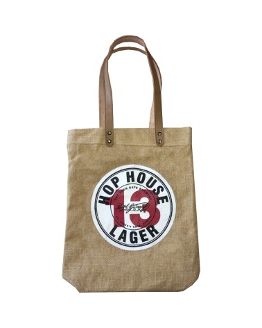 Natural Hop House 13 Jute Bag