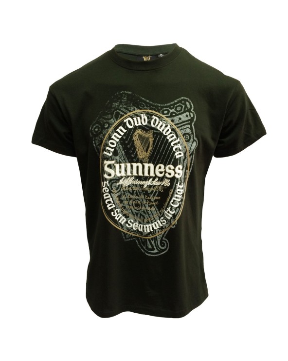 Guinness Bottle Green Harp T-shirt