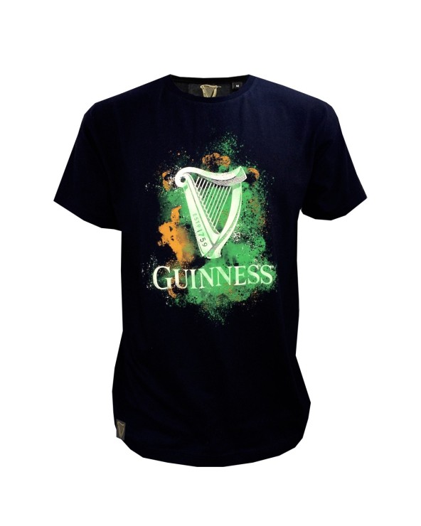 Guinness Black Harp Splash Tshirt