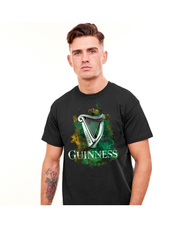 Guinness Black Harp Splash Tshirt