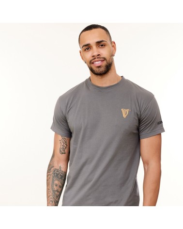 Guinness Embroidered Harp T-Shirt