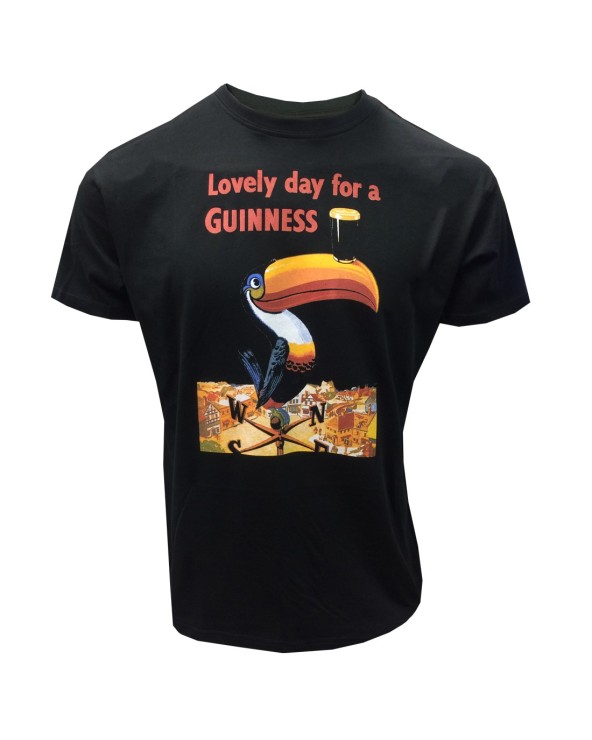 Guinness Have A Lovely Day Black T-Shirt