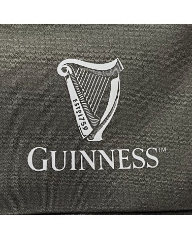 Guinness Full Zip Performance Hooded Top in Black
