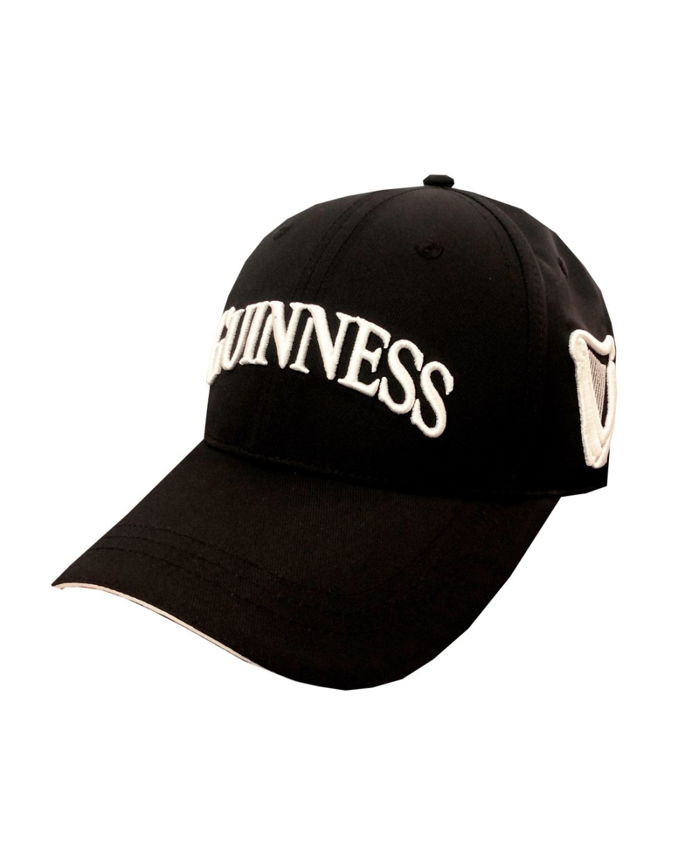 Guinness Embroidered Baseball Cap in Black