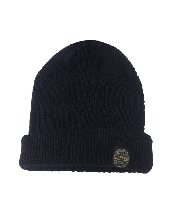 Guinness Recycled Knit Hat in Black