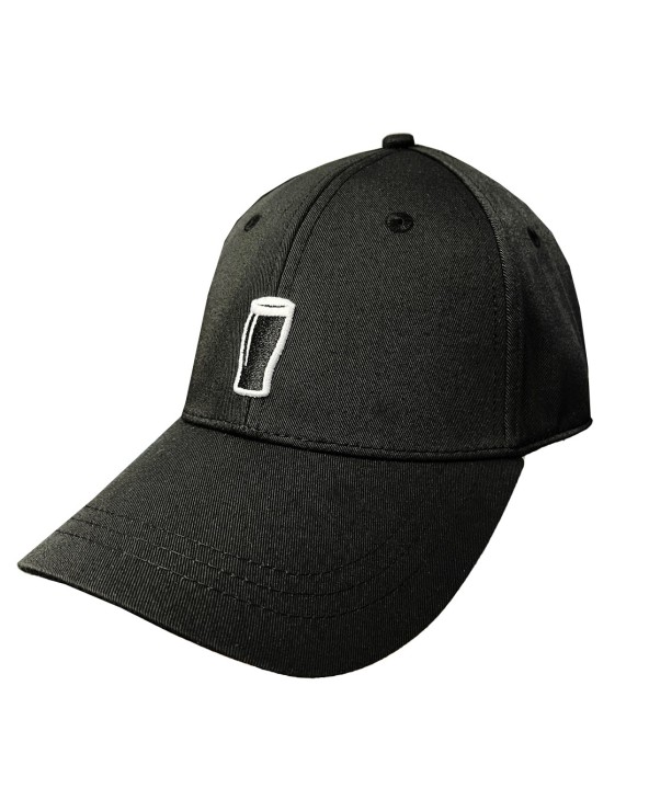 Guinness Pint Baseball Hat in Black