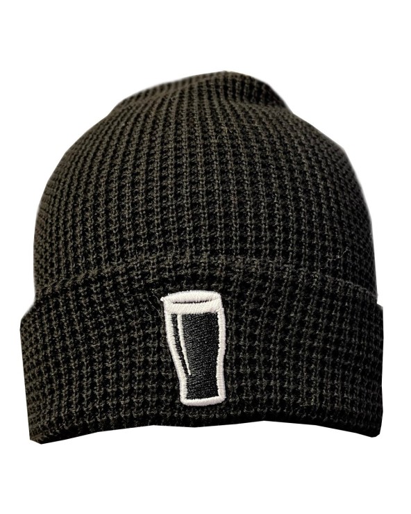 Guinness Pint Knit Hat in Black