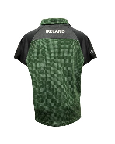 Kids Four Province's Crest Bottle Green Performance Top