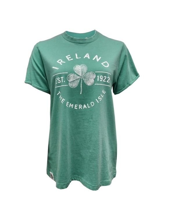 Ocean Green Washed Ladies T-shirt