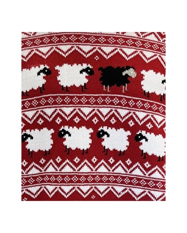 Red Adults Sheep & Christmas Jumper