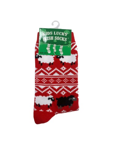 Red Sheep Kids Christmas Socks