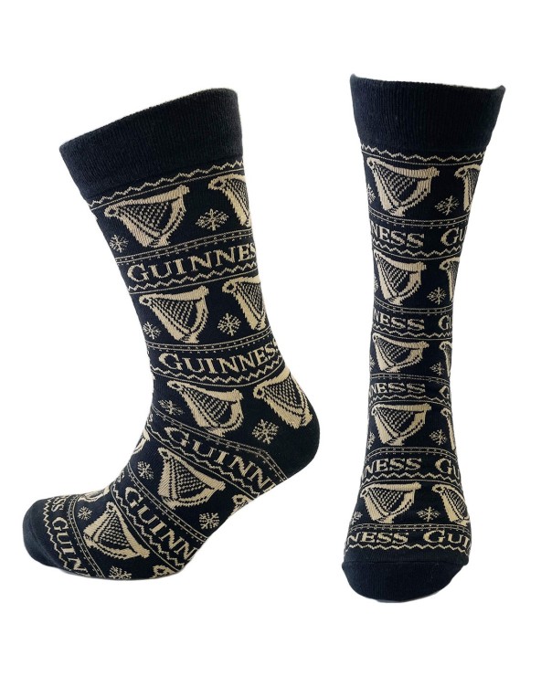 Guinness "Gift Of Guinness" Harp Socks in Black & Gold