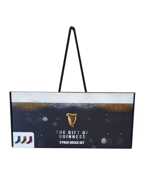 Guinness "Gift of Guinness" Harp 3 Pack Sock Gift Set