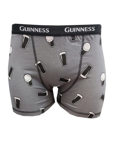 Guinnes "Gift of Guinness" Boxer & Socks Set in Grey