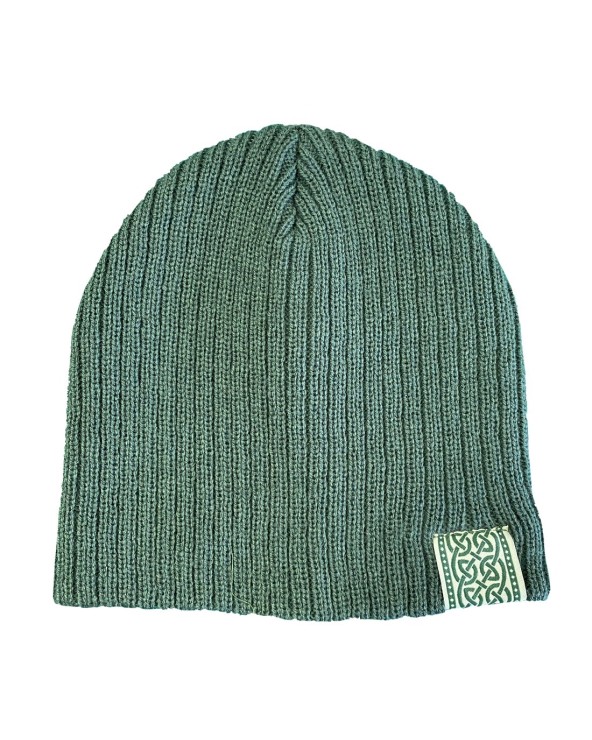 BK Knitted Beanie Hat in Thyme Green