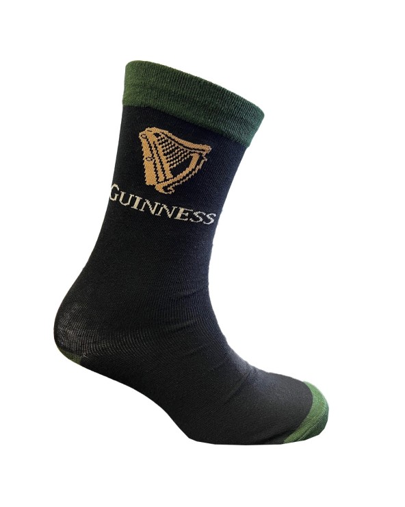 Black Guinness Irish Harp Socks