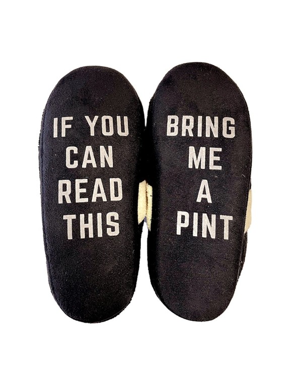 Guinness "If you can read this" Harp Slippers