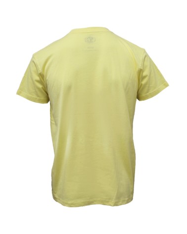 Green Island Lighthouse Sketch Short-sleeve T in Yellow