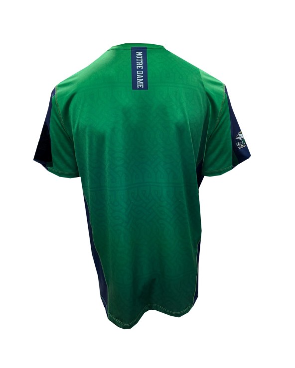 Ireland Notre Dame T-Shirt in Emerald & Navy