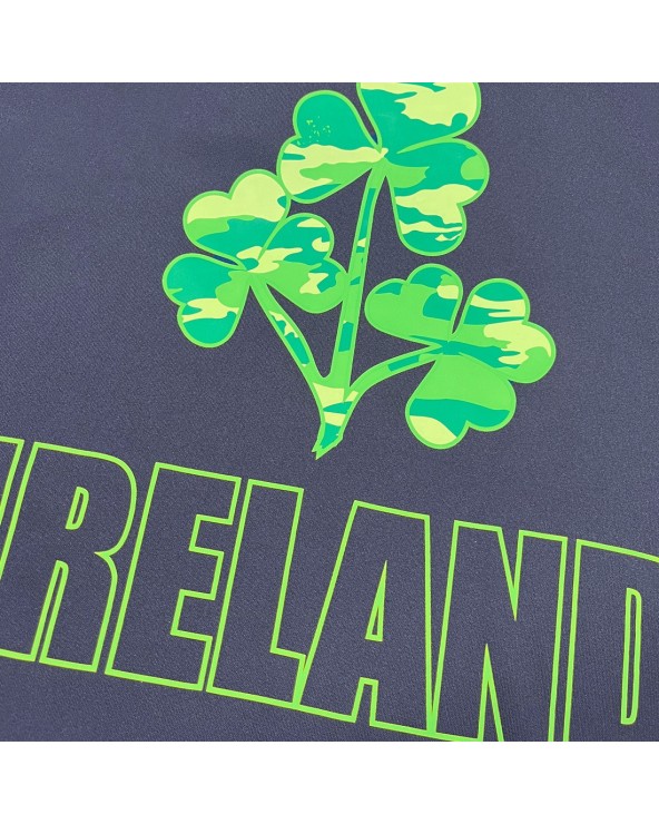 Lansdowne Ireland Shamrock Camo Performance T-shirt in Navy