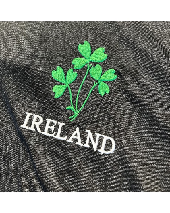 Lansdowne Ireland Performance Polo in Black & Green